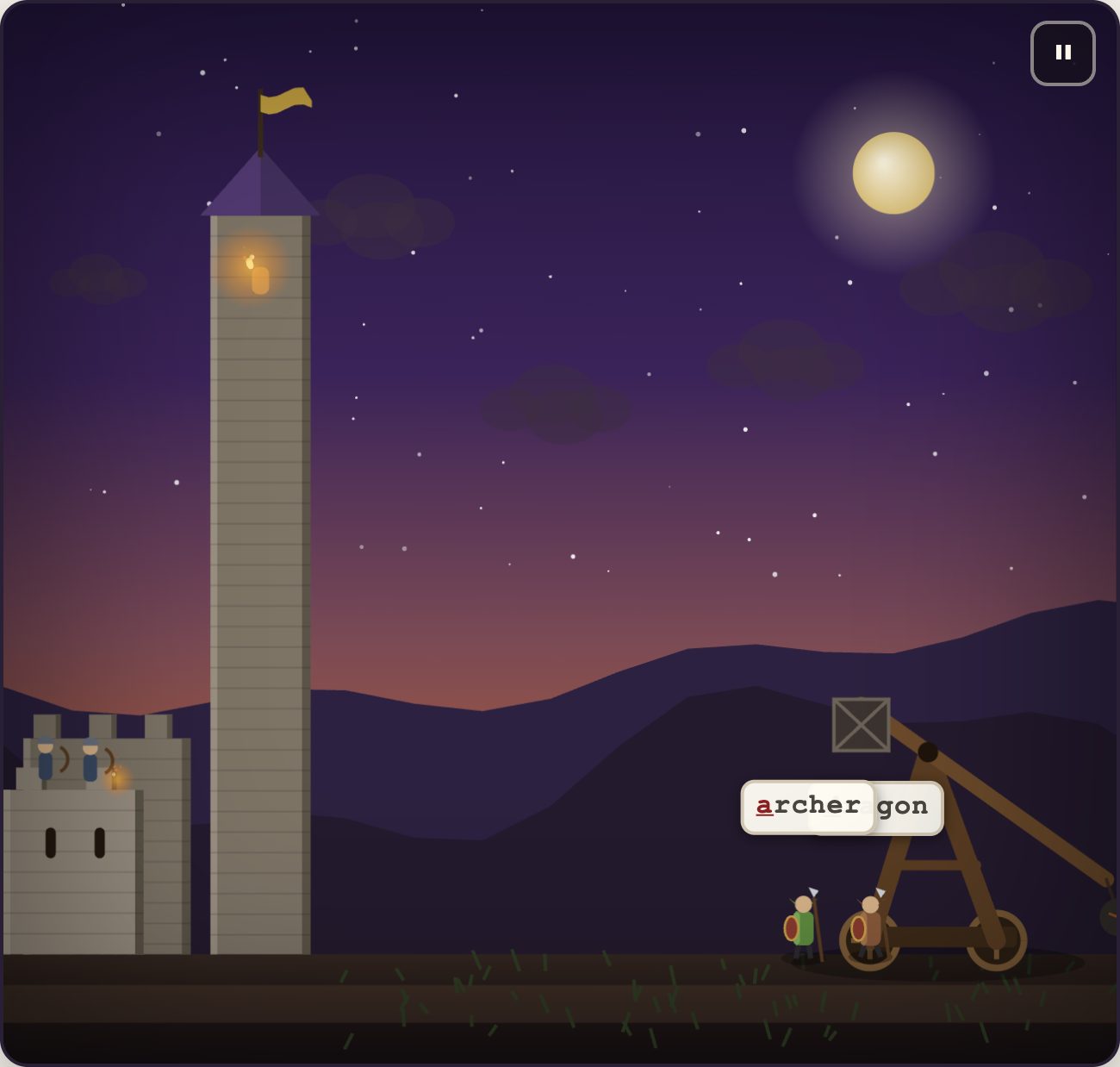 Dragon Siege — free typing game