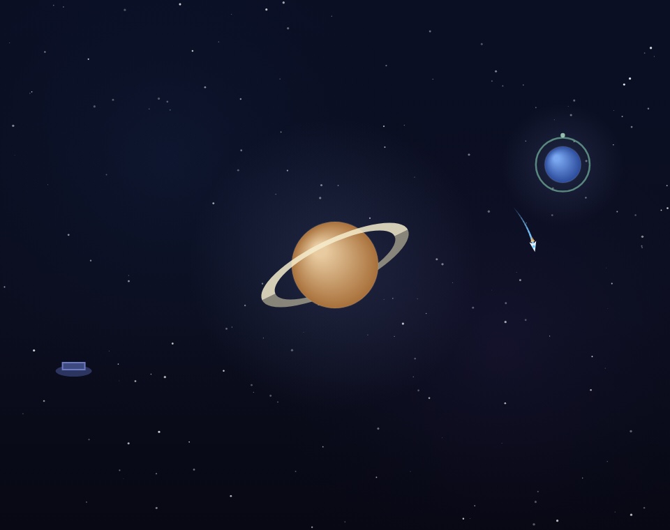 Gravity Slingshot — free astronomy game