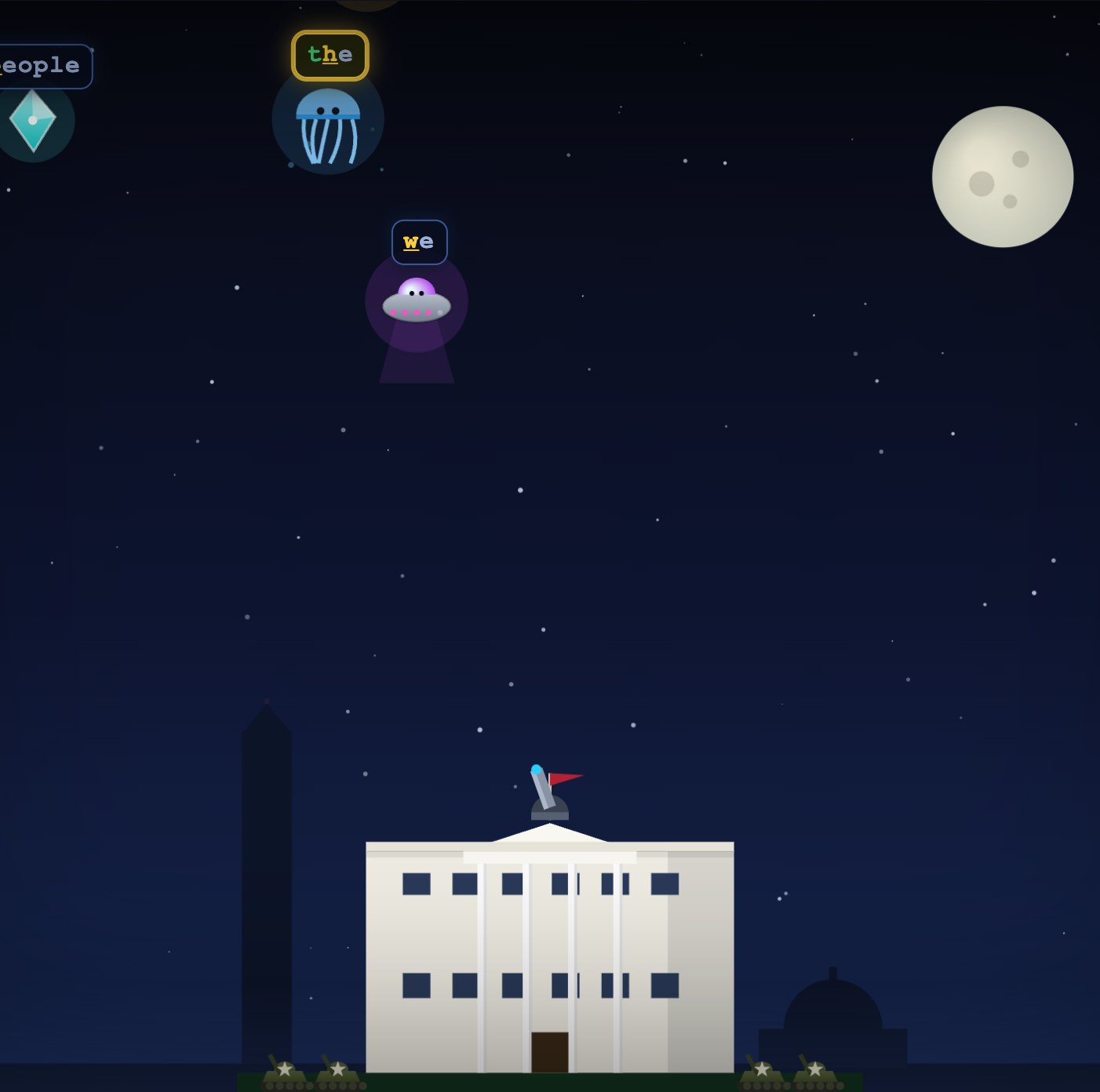 Independence Day — free typing game
